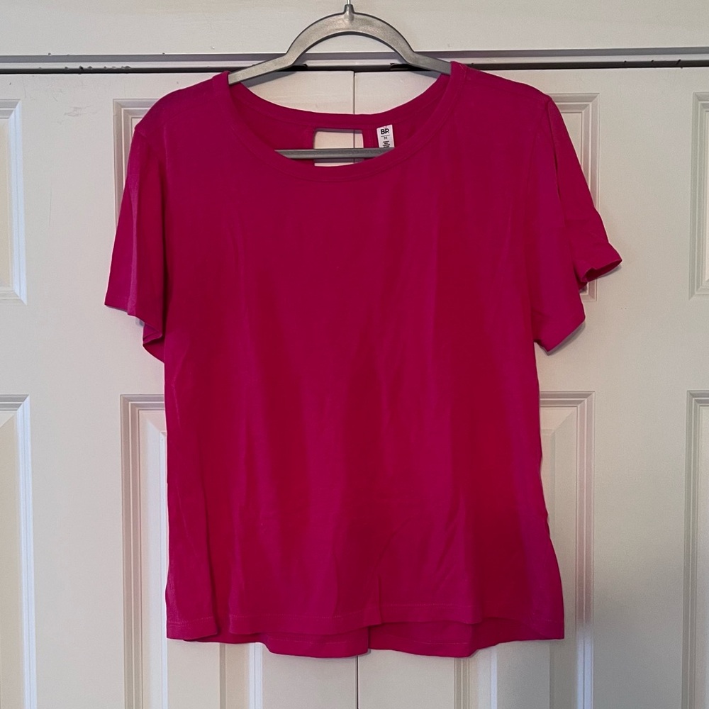 ⭐️ BP Pink Twist Back Short Sleeve T-Shirt